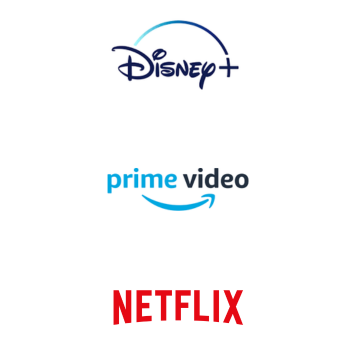 disney plus netflix prime video